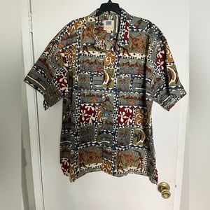 Kahala Avi collection Hawaiian Shirt XXL